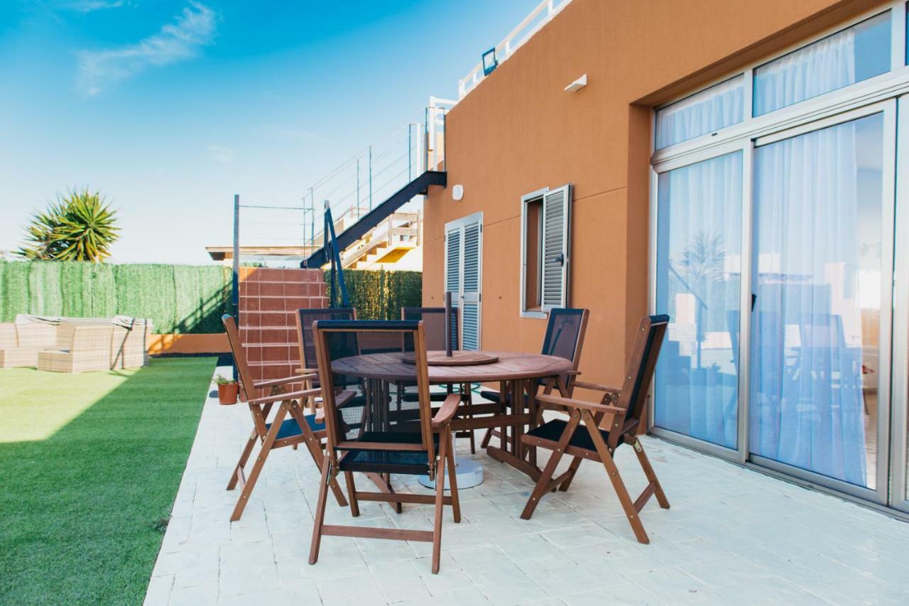 Eco Villa White Suite With Climatized Pool Caleta De Fuste Exterior photo